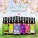 Coffret d'huiles essentielles florales PHATOIL 10ml 6pièces