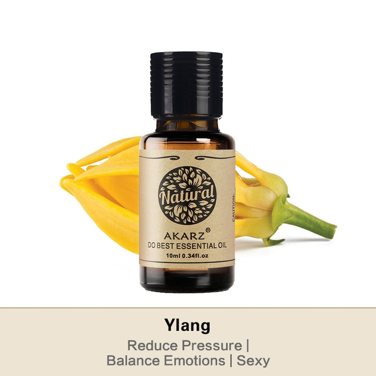 Huile Essentielle d'Ylang Ylang AKARZ - 10ml / 30ml / 100ml