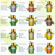 Coffret d’huiles essentielles Eucalyptus, Vanille, Menthe poivrée, Rose, Arbre à thé PHATOIL 5ml
