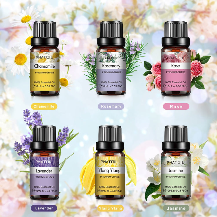 Coffret d'huiles essentielles florales PHATOIL 10ml