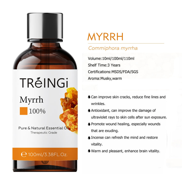 Huile Essentielle de Myrrhe TREINGI - 100ml
