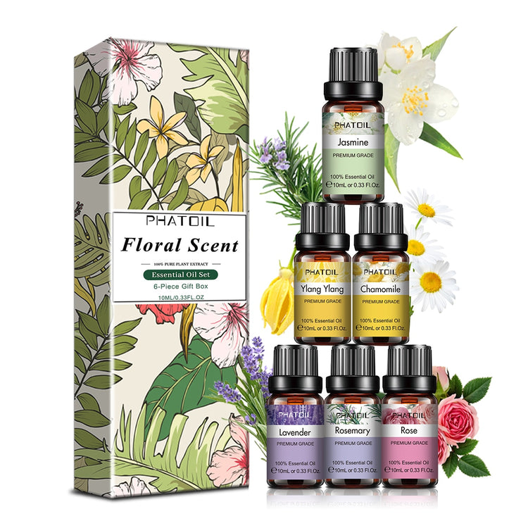 Coffret d'huiles essentielles florales PHATOIL 10ml